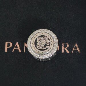 Pandora Owl of Athena Bead Charm Bracelet Pendant S925 Silver with box